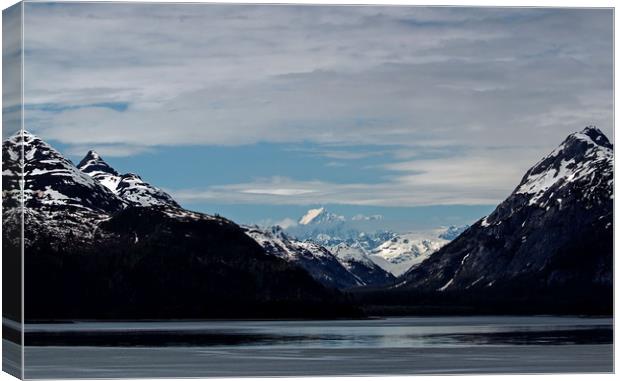 Inner Passage in Alaska Canvas Print by Janet Mann