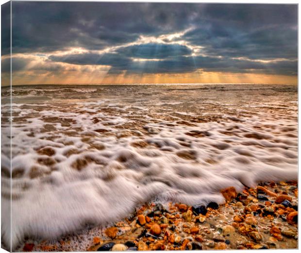 Incoming Tide Canvas Print by Adrian Campfield