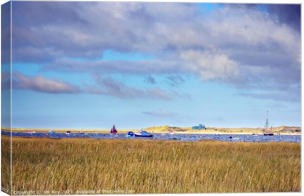 Blakeney Point Norfolk Canvas Print by Jim Key