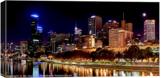 Melbourne Australia Canvas Print by Jim Key