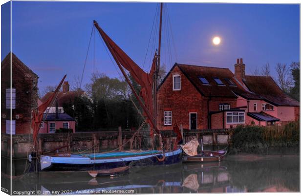 Snape Maltings  Suffolk  Canvas Print by Jim Key