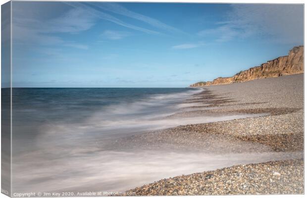 Weybourne Beach Norfolk Canvas Print by Jim Key