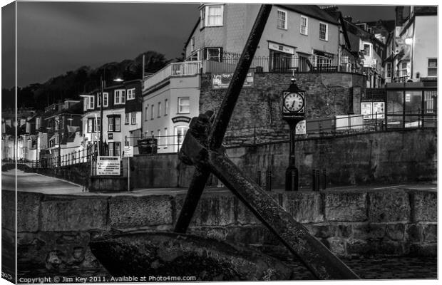 Lyme Regis Dorset Canvas Print by Jim Key