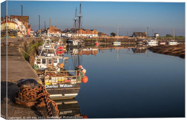 Wells next the Sea Norfolk Canvas Print by Jim Key