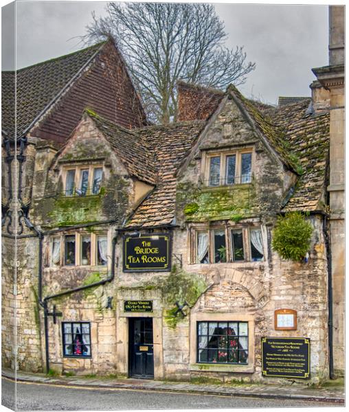 The Bridge Tea Rooms Canvas Print by Dave Williams