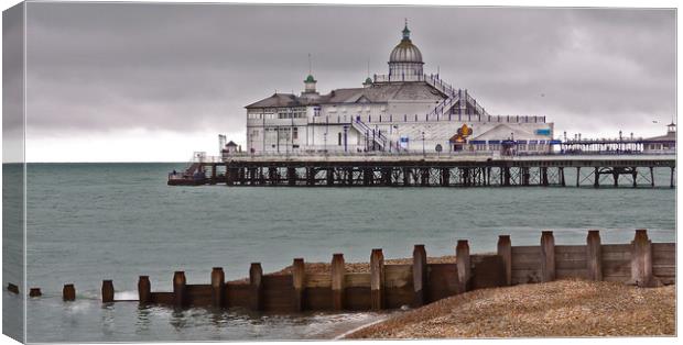 Victorian Pier Canvas Print by Dave Williams