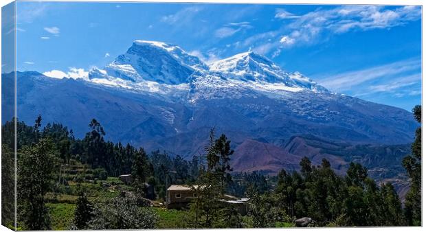 Outdoor mountain Canvas Print by Steve Painter