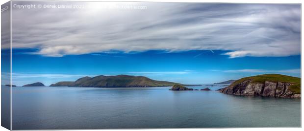 Dunmore Head #2, Dingle Peninsula, Ireland Canvas Print by Derek Daniel