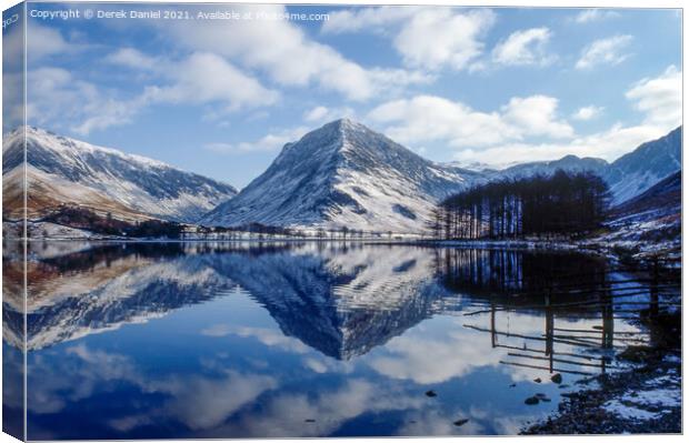 Winter Wonderland Canvas Print by Derek Daniel