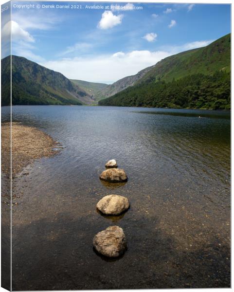 Glendalough, County Wicklow, Ireland Canvas Print by Derek Daniel