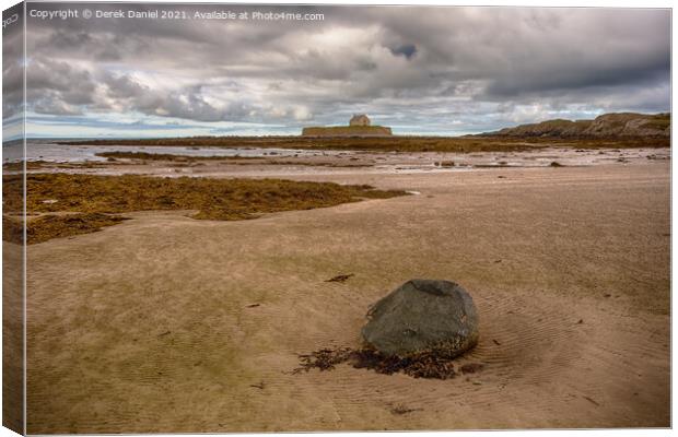 Ethereal Church in the Sea Canvas Print by Derek Daniel