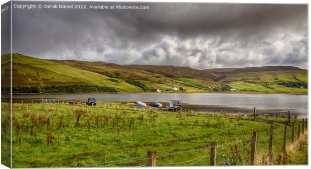 Satran, Skye Canvas Print by Derek Daniel