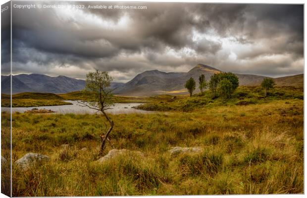 A Breath-Taking Landscape Of Scottish Scenery Canvas Print by Derek Daniel