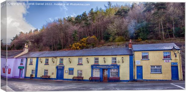 Fitzgerald’s, Avoca, County Wicklow Canvas Print by Derek Daniel