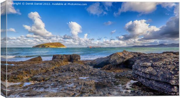 Majestic Beauty of Penmon Point Canvas Print by Derek Daniel