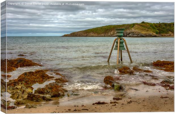 St. Patrick's Tide and Time Bell Canvas Print by Derek Daniel