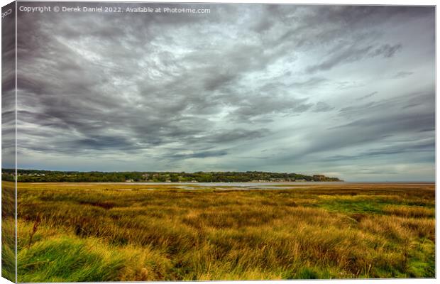 Pentraeth Beach, Red Wharf Bay Canvas Print by Derek Daniel