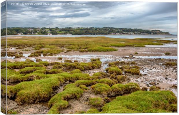 Pentraeth Beach, Red Wharf Bay Canvas Print by Derek Daniel