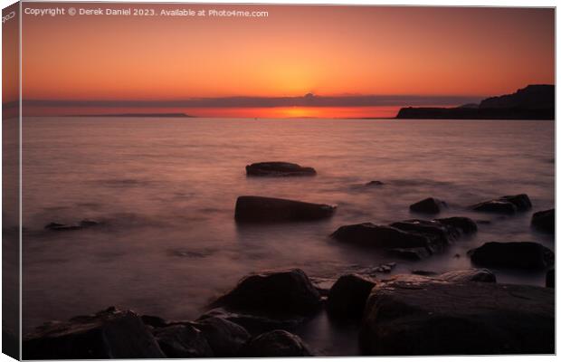 Golden Hour Magic Canvas Print by Derek Daniel