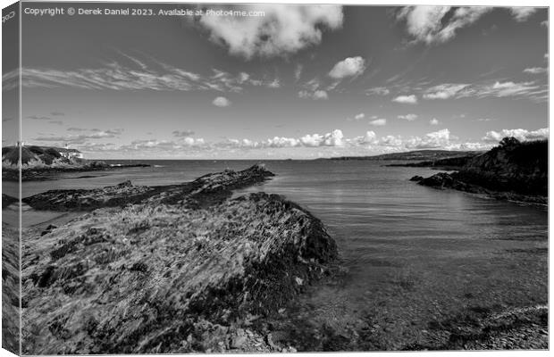 Bull Bay, Anglesey Canvas Print by Derek Daniel