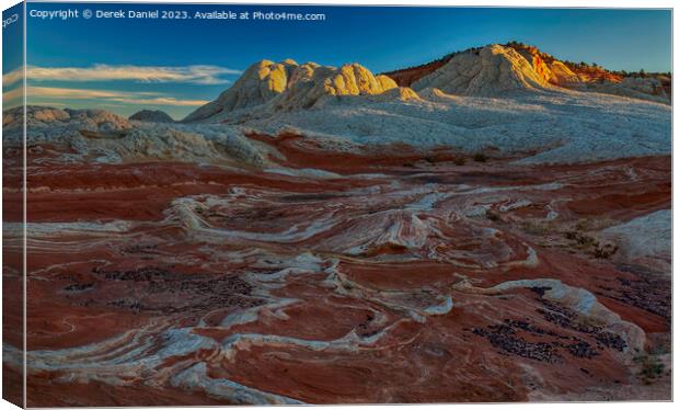 Sunrise at White Pocket, Arizona Canvas Print by Derek Daniel