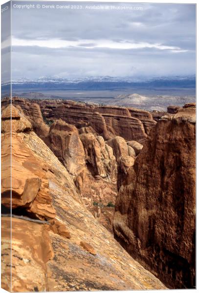 Arches National Park Canvas Print by Derek Daniel