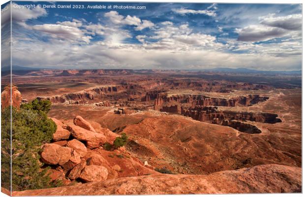 Canyonlands National Park Canvas Print by Derek Daniel