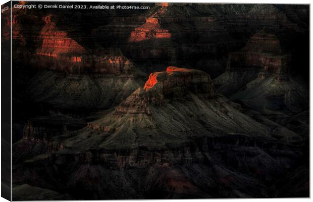 Grand Canyon National Park at sunrise Canvas Print by Derek Daniel