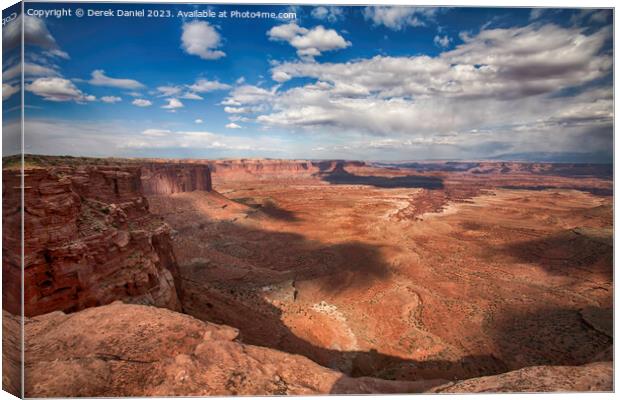 Canyonlands National Park Landscape Canvas Print by Derek Daniel