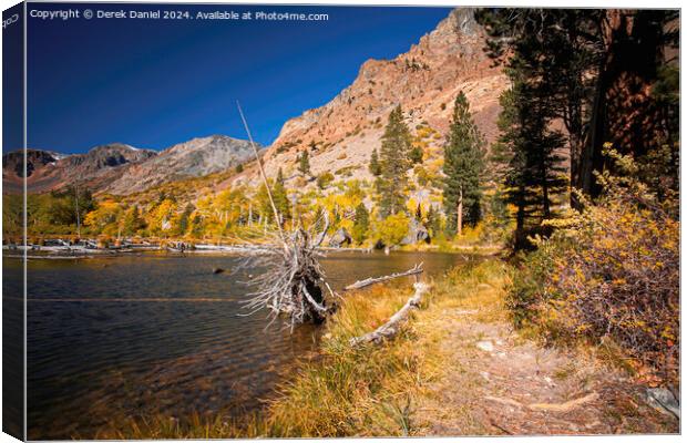 Lundy Lake, Lee Vining Canvas Print by Derek Daniel