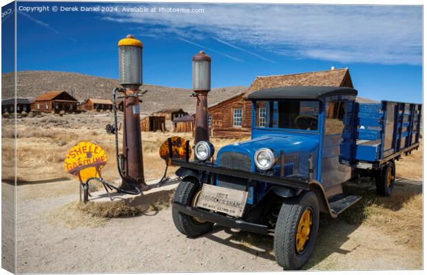 Bodie State Historic Park Canvas Print by Derek Daniel