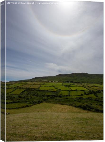 Irish Landscape, Dingle peninsula, Ireland Canvas Print by Derek Daniel