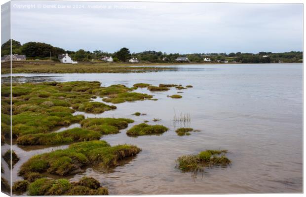 Pentraeth Beach, Red Wharf Bay Canvas Print by Derek Daniel