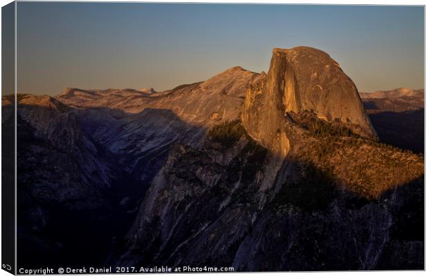 Half Dome, Yosemite Canvas Print by Derek Daniel