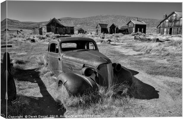 Captivatingly Haunting Bodie Canvas Print by Derek Daniel