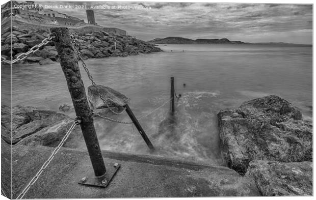 Surrender to the Sea Canvas Print by Derek Daniel