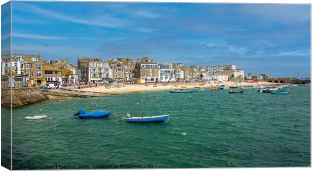 St Ives, Cornwall Canvas Print by David Belcher