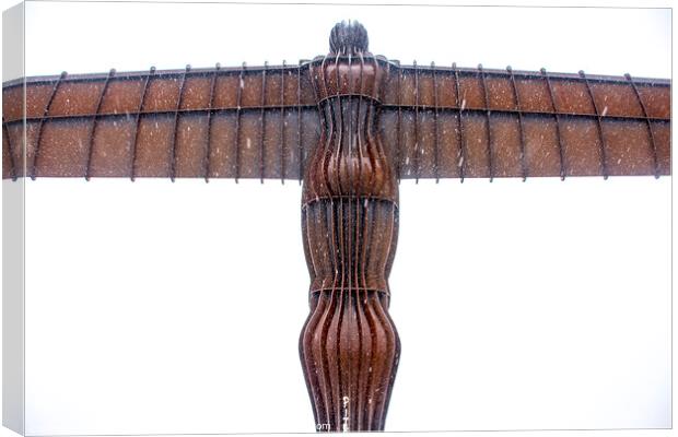 Angel of the north Canvas Print by david siggens