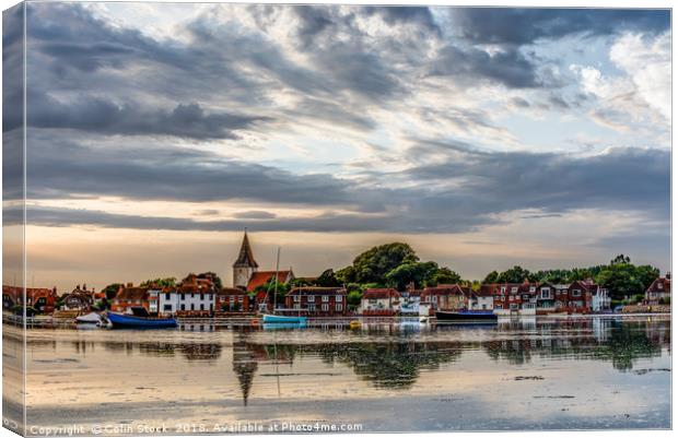 Bosham View Canvas Print by Colin Stock