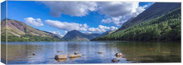 Buttermere, 2nd September 2017 Canvas Print by Andrew Sharpe