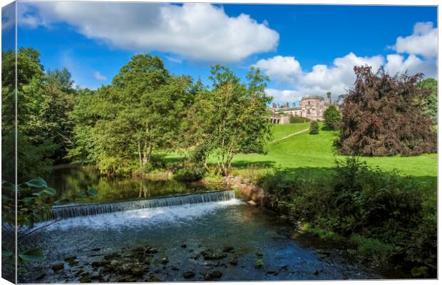 Ilam Park Canvas Print by Andrew Sharpe