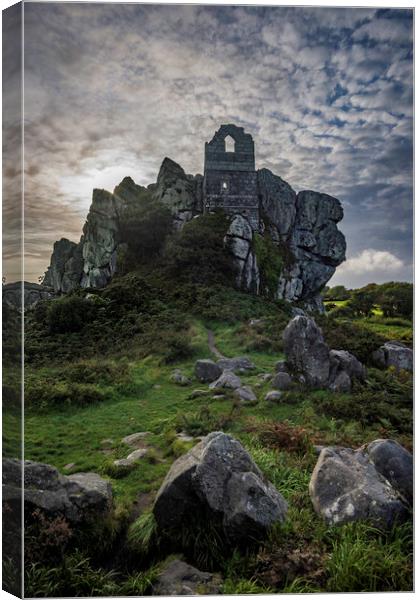 Roche Rock, Cornwall Canvas Print by Andrew Sharpe