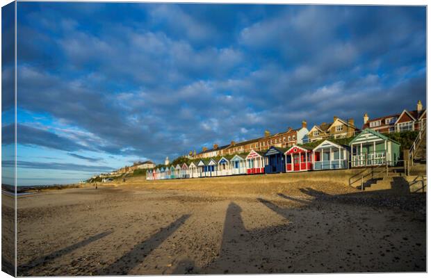 Dawn in Southwold, 7th June 2017 Canvas Print by Andrew Sharpe