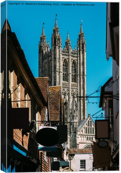 Canterbury Cathedral Canvas Print by Alexandre Rotenberg