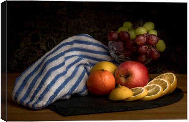 Classic Fruit Canvas Print by Kelly Bailey