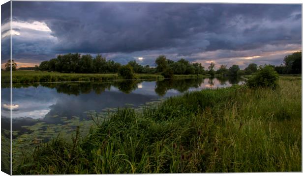 The Great River Ouse Canvas Print by Kelly Bailey