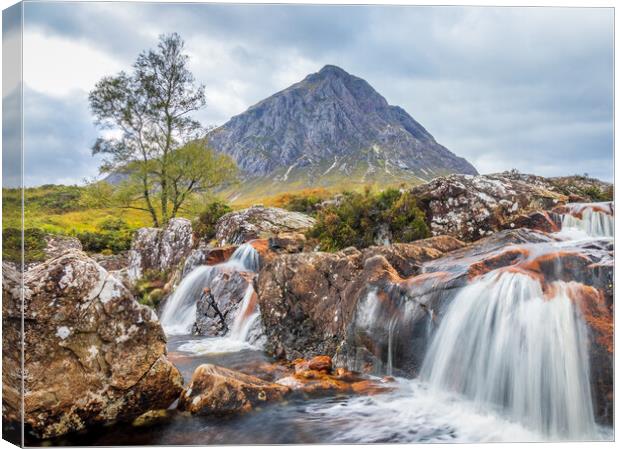 Buchaille Etive Mor  Canvas Print by Tony Keogh