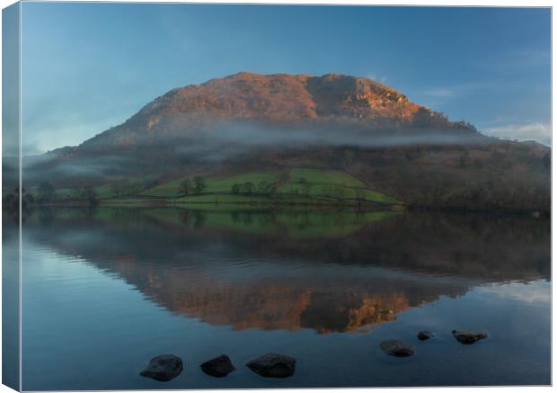 Rydal Water in the Lake District Canvas Print by Tony Keogh