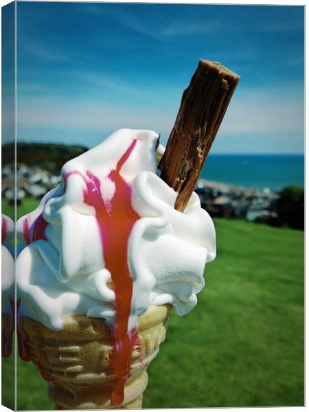 Ice Cream Treat Canvas Print by Richard May