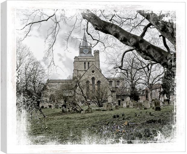  St. Mary's Church Canvas Print by Randal Cheney
